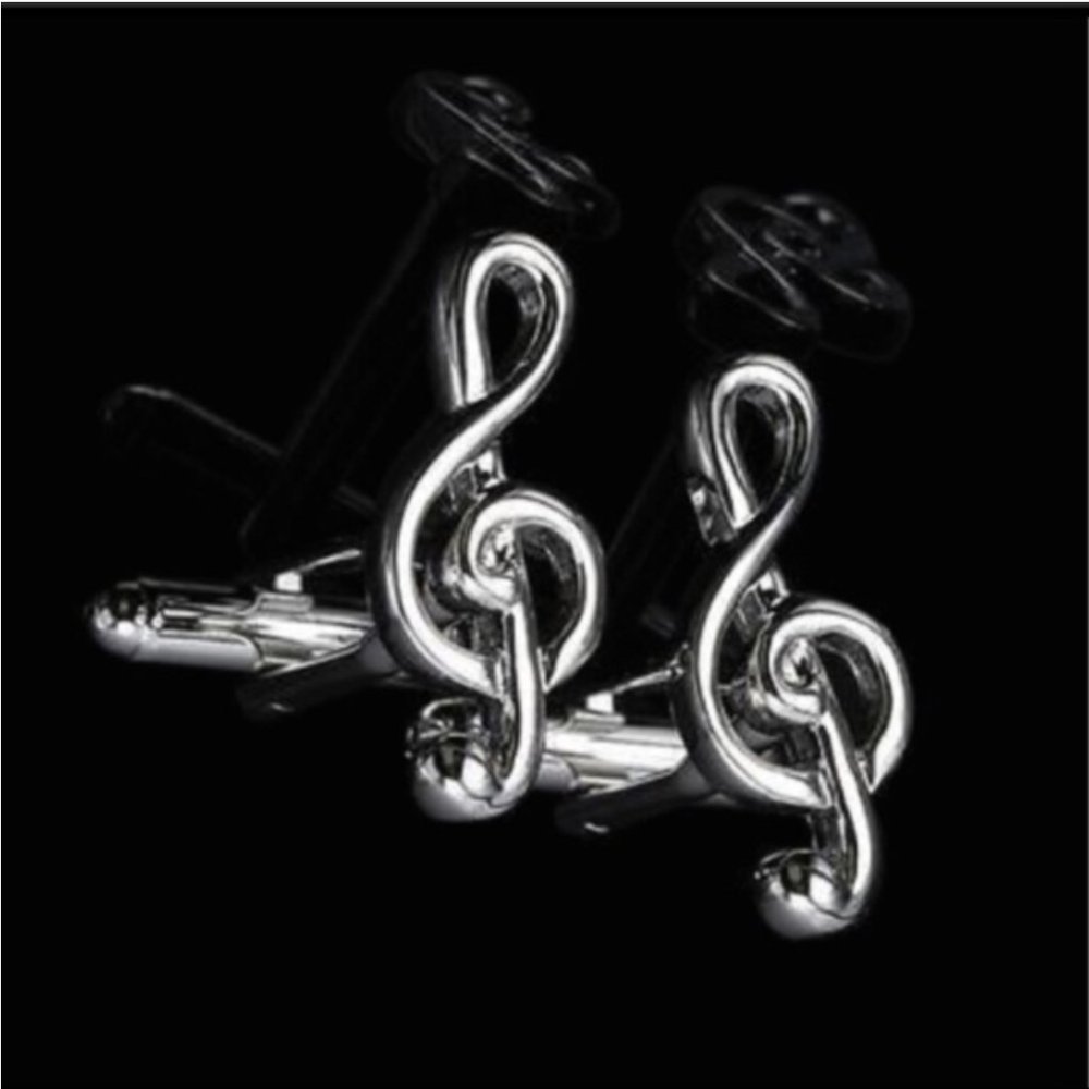 Treble Clef Cufflinks
